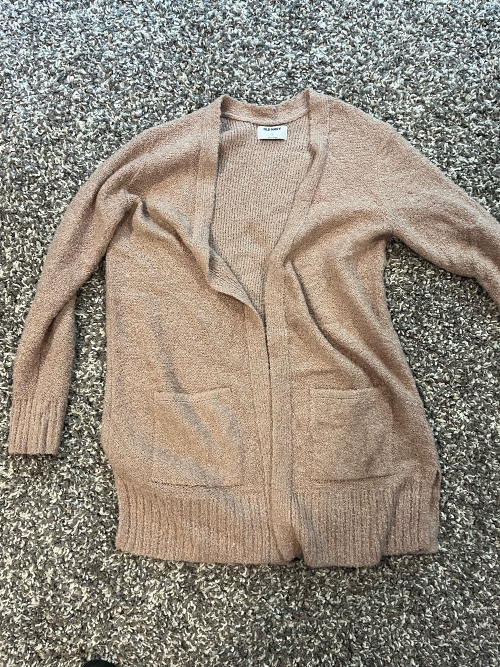 Old Navy Open-Front Cardigan in pink